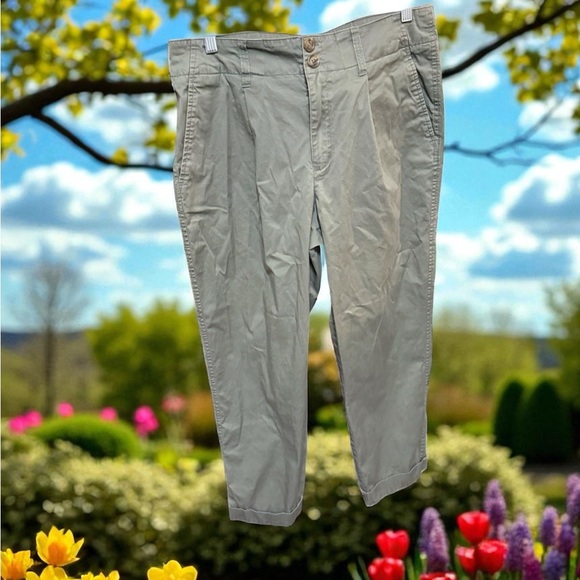 a new day Women's Light Green Flare Pants - Picture 1 of 6